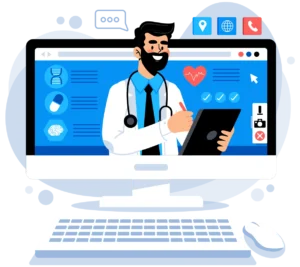 صفحات و ساختار سایت پزشکان