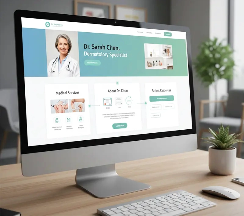 اهمیت طراحی سایت برای پزشکان