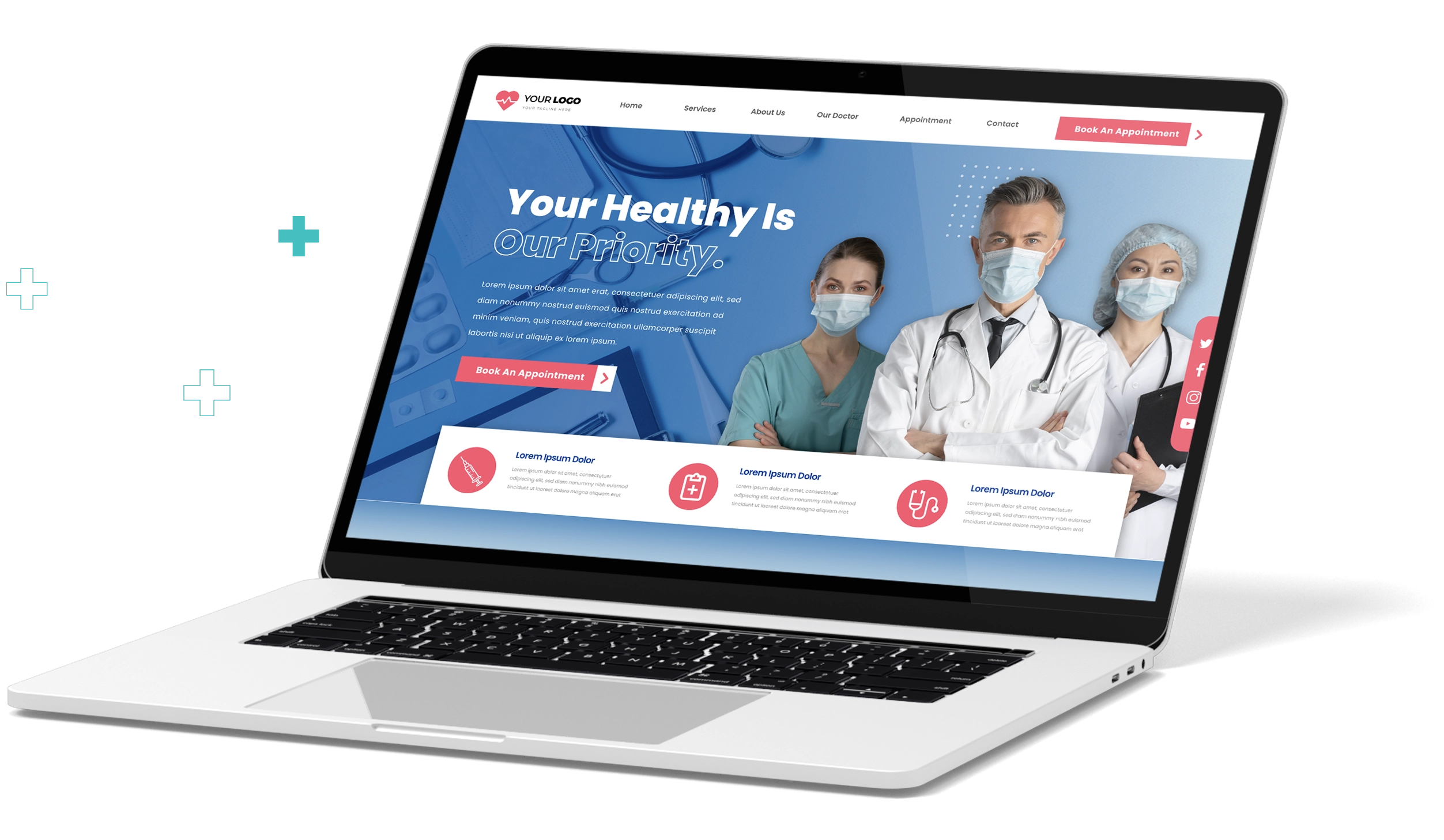 طراحی سایت پزشکی چه کمکی می‌کند؟